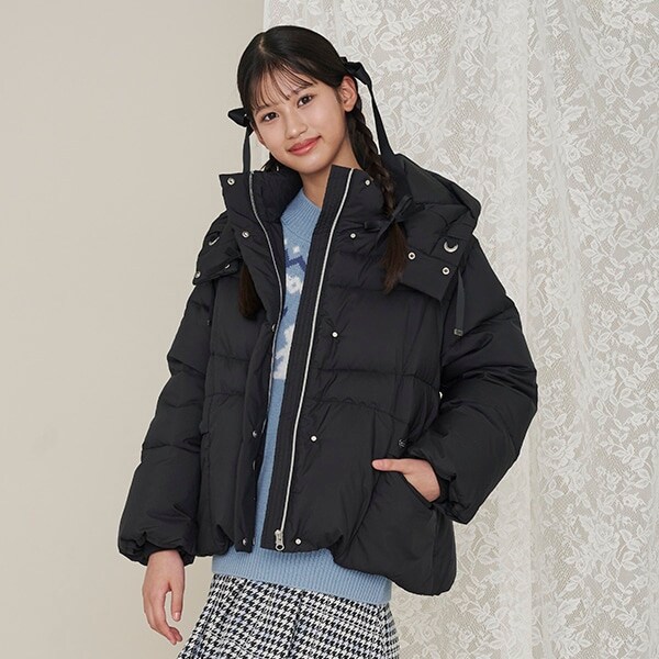 【撥水】暖かポケット リサイクルダウンブルゾン