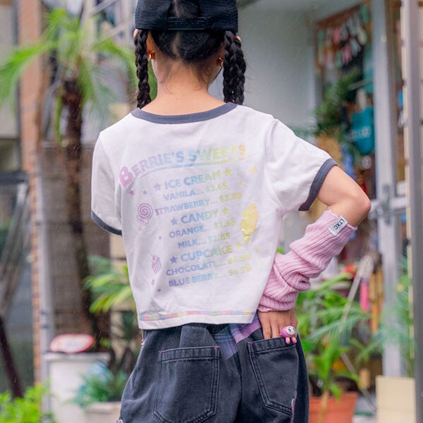 復刻♪ レインボーベリエちゃんリンガーTシャツ