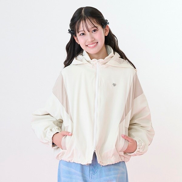 【撥水】切り替えトラックジャケット