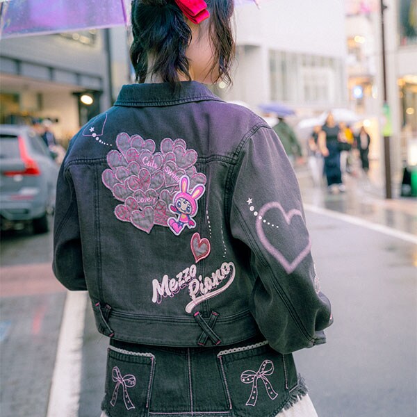 復刻♪ ハートいっぱいデニムジャケット