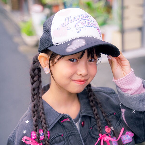 復刻♪ チャーム付きロゴキャップ【冷感】