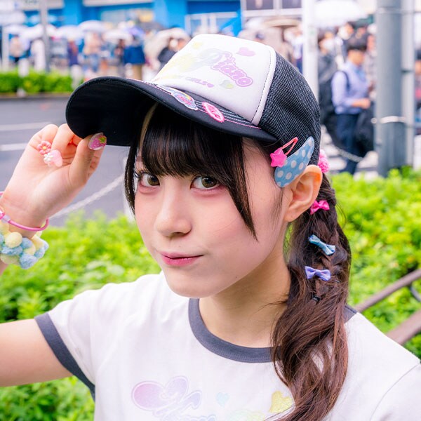 復刻♪ レインボーグラデーションロゴキャップ【冷感】