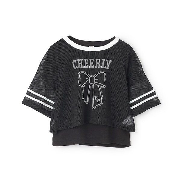 リボンメッシュTシャツセット