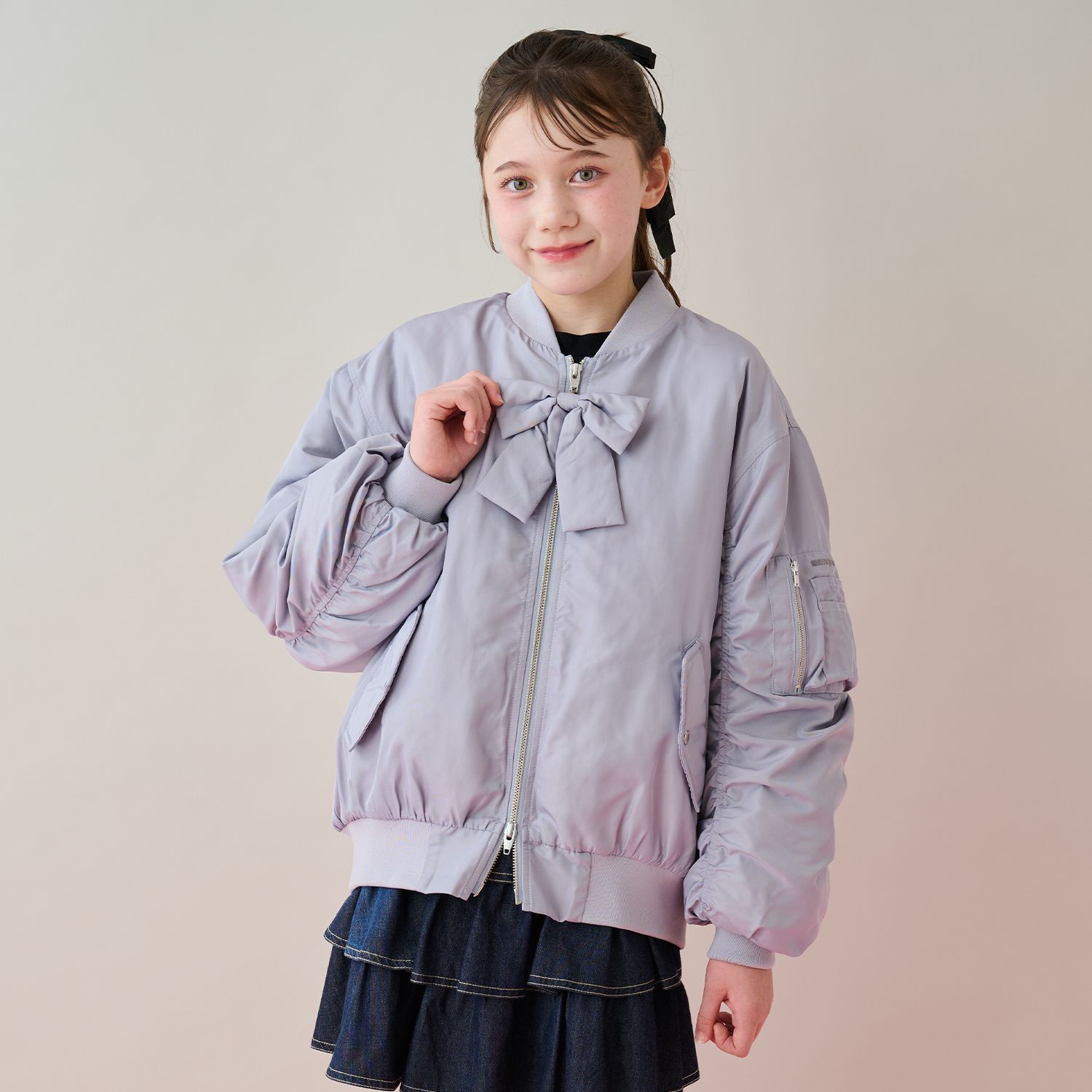 リボンチャームつきMA-1