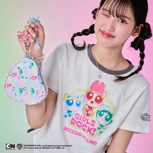 【The Powerpuff Girls】　ハートポーチ