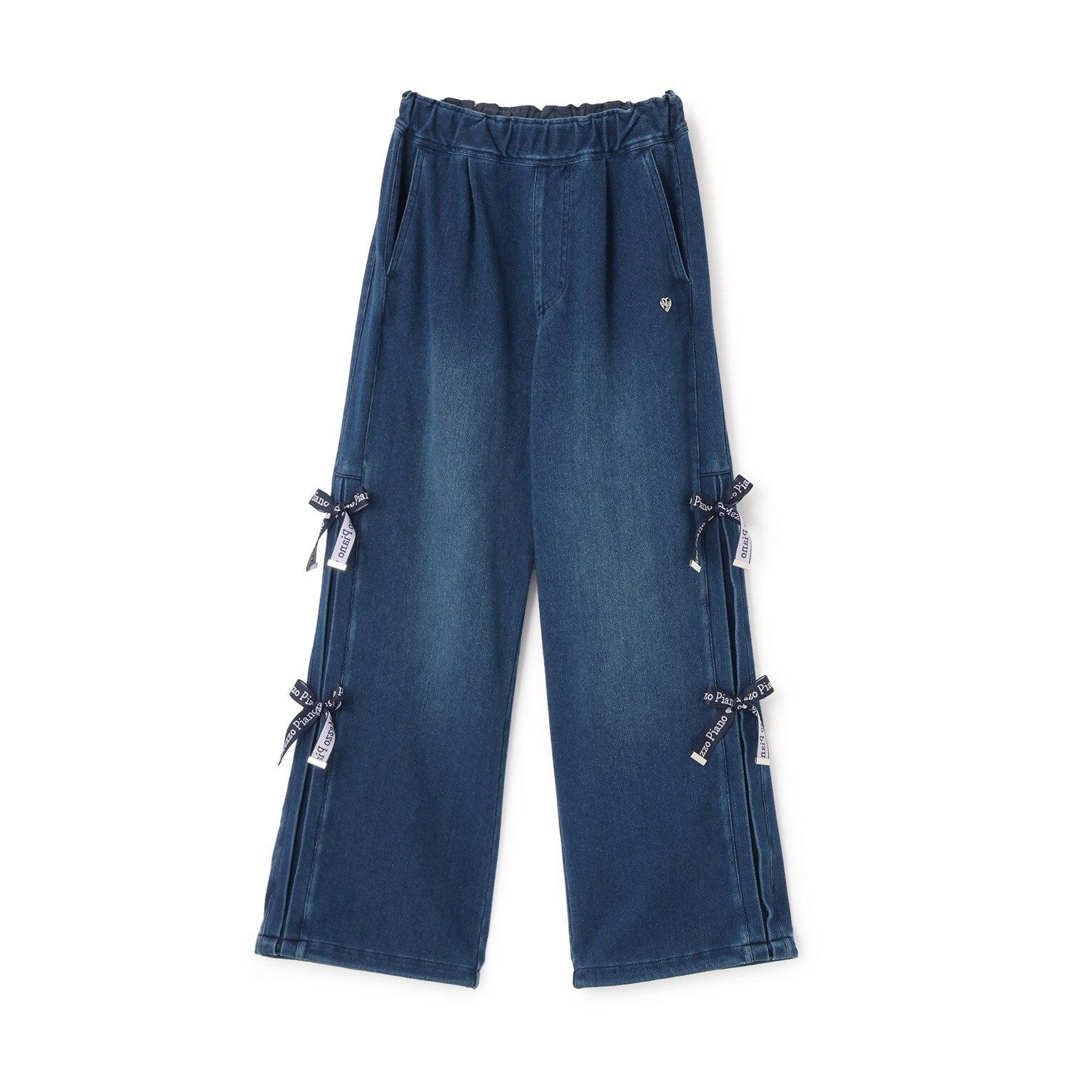 サイドロゴリボン内側あったかパラシュートパンツ