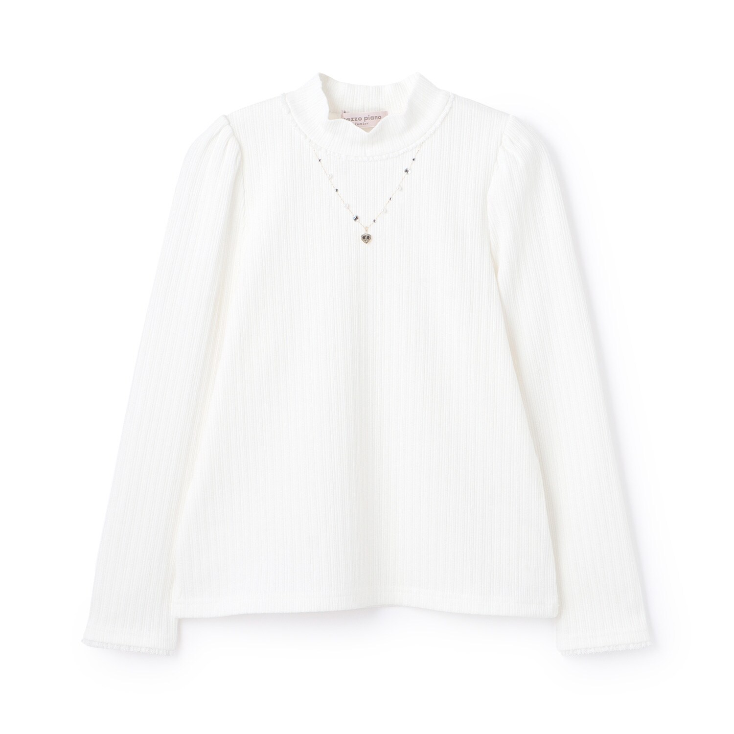 テレコネックレス長袖Tシャツ♪