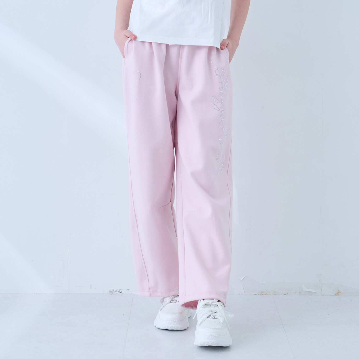 【抗菌防臭】きらきらスウェットパンツ