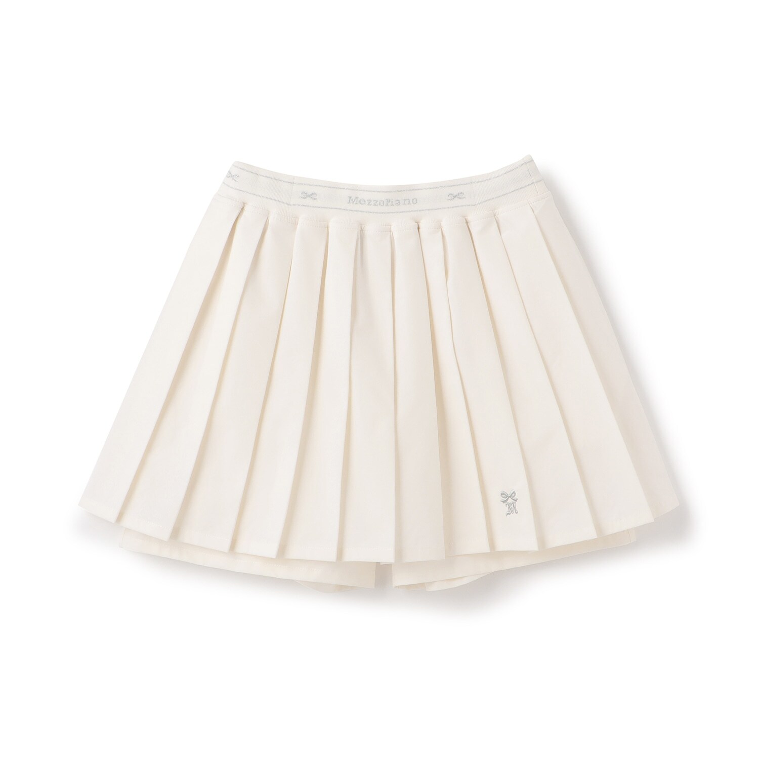 【吸水速乾・耐塩素加工】ウエストリブプリーツショートパンツ