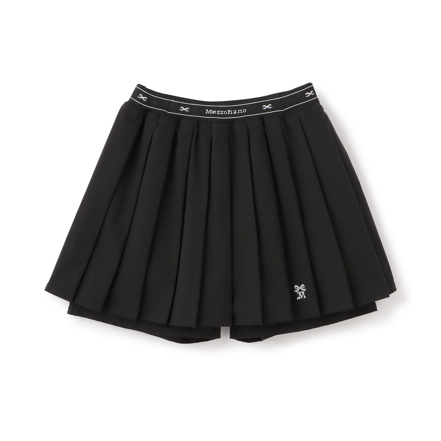 【吸水速乾・耐塩素加工】ウエストリブプリーツショートパンツ