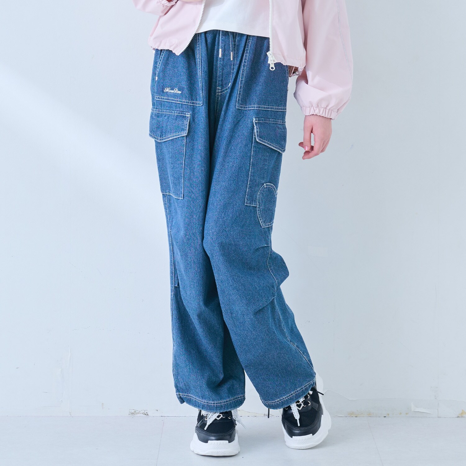 【機能素材】水陸両用/ハートポケット2WAYカーゴパンツ