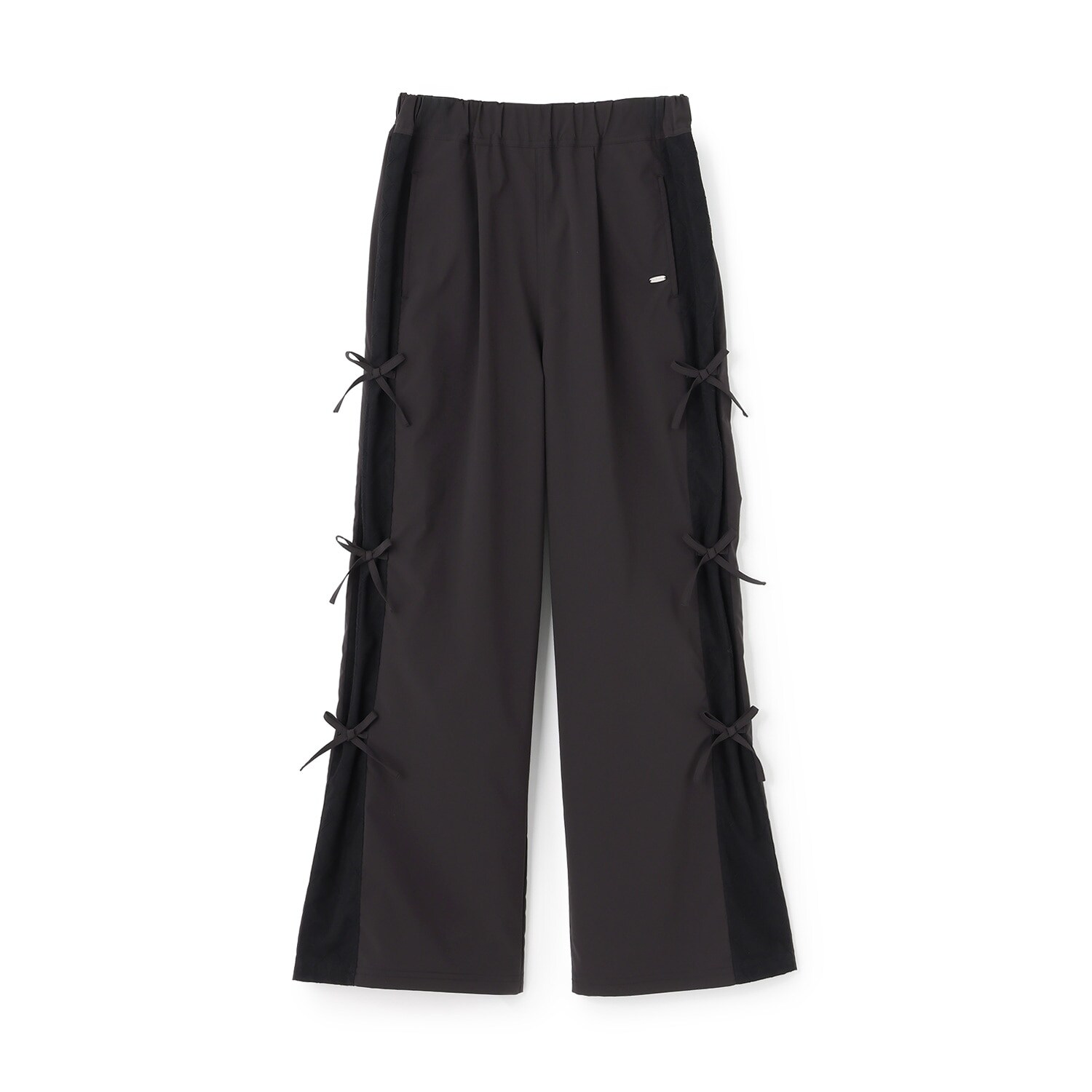 サイドレース×リボンイージーパンツ