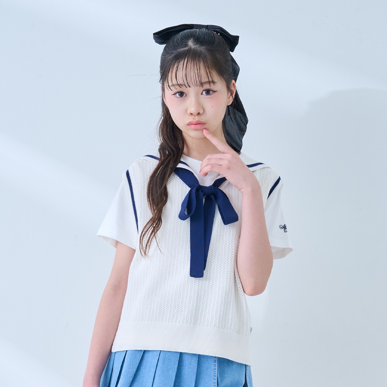 メッシュセーラーベスト＆Tシャツセット