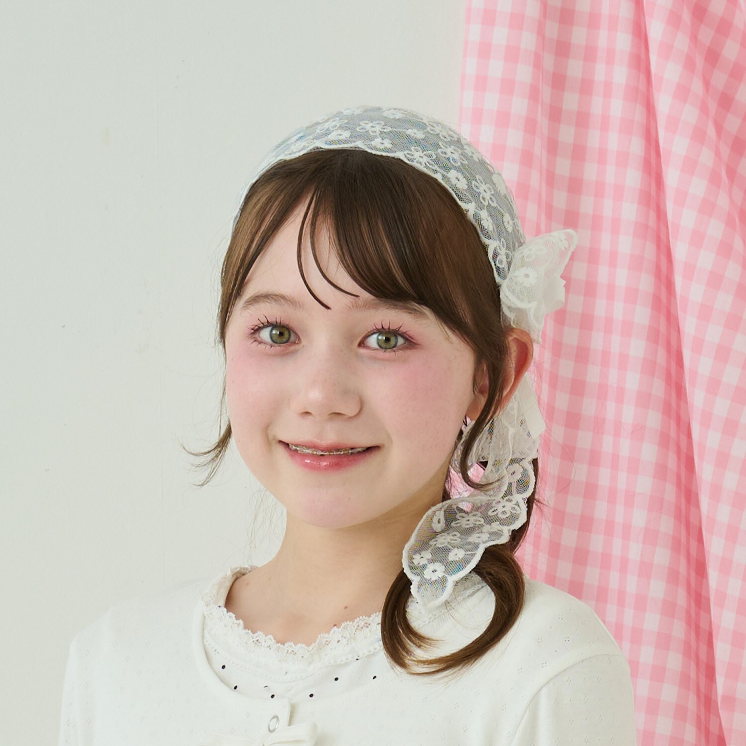 レース＆リボンカチューシャ