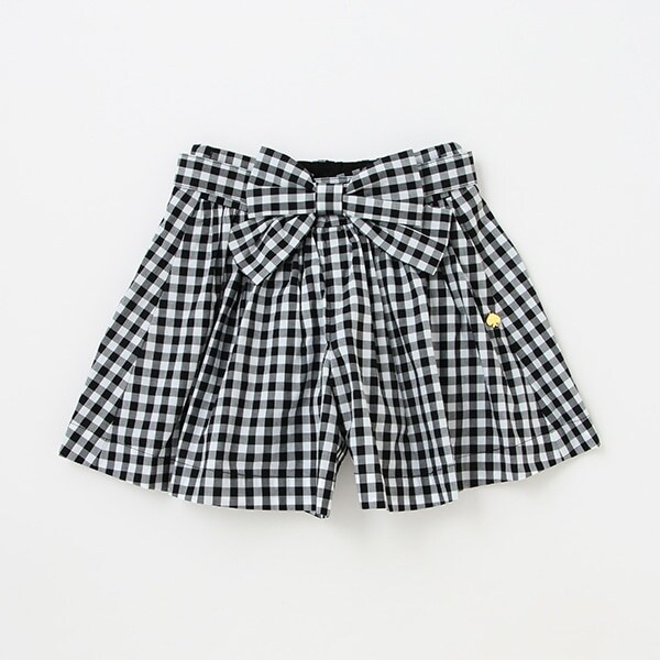 【人気商品再入荷】【直営店で取り扱い無し】トドラー ギンガムチェックキュロットスカート