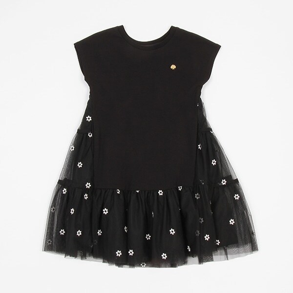 【人気商品再入荷】【直営店で取り扱い無し】トドラー フラワーチュールドッキングワンピース