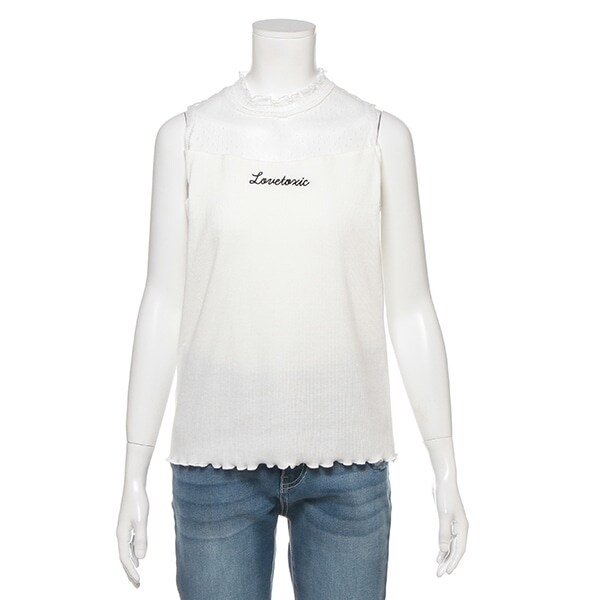 ヨークチュールタンクトップ