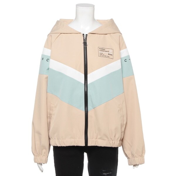 配色切替マウンテンパーカー