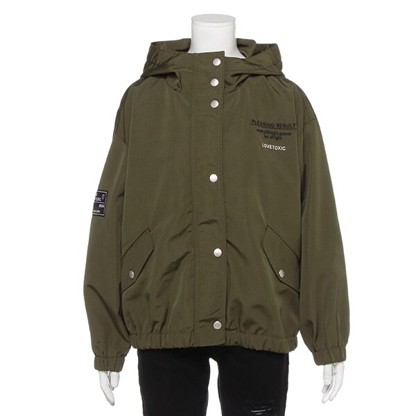 無地マウンテンパーカー