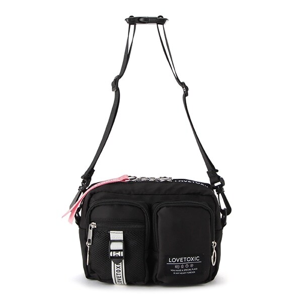 Wポケット2WAYショルダーバッグ