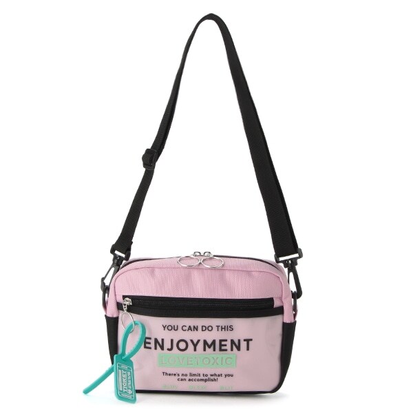 ビニールポケットショルダーバッグ