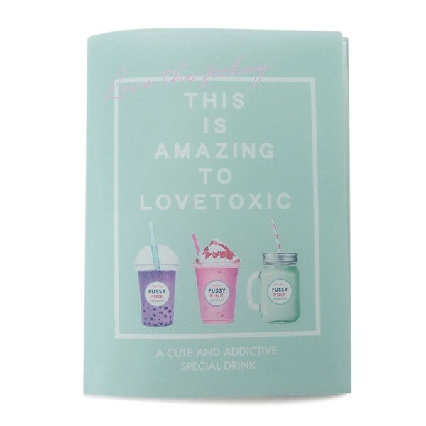 ドリンクモチーフポケットつきファイル