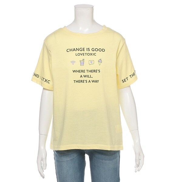 吸水速乾 ロゴプリントTシャツ