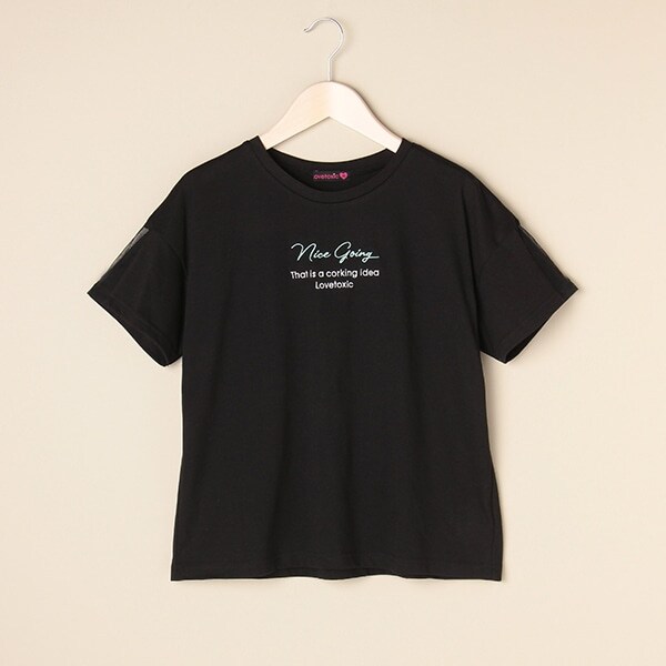 バックビッグロゴTシャツ