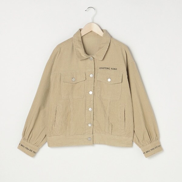 コーデュロイカラージャケット