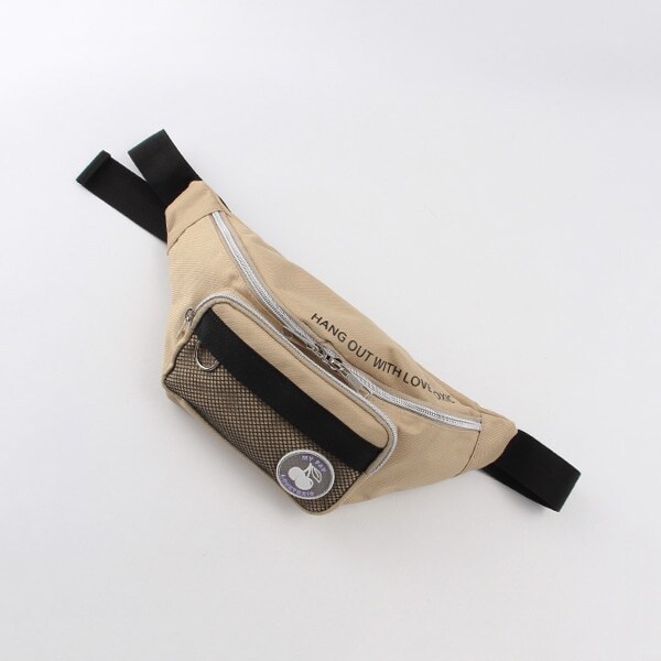 チェリーワッペンメッシュウエストバッグ