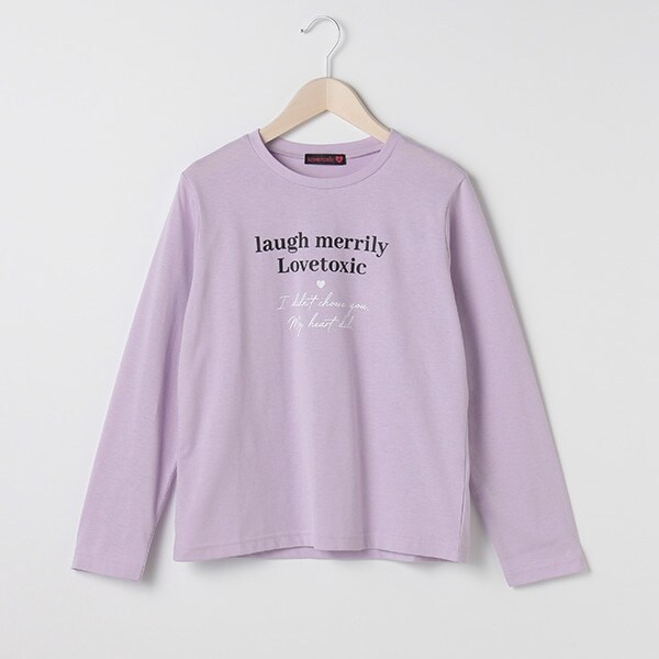 ガーリーロゴTシャツ