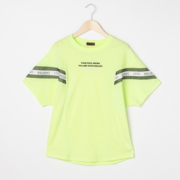 メッシュ切り替えロゴビッグTシャツ