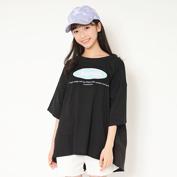 バック切替半袖Tシャツ