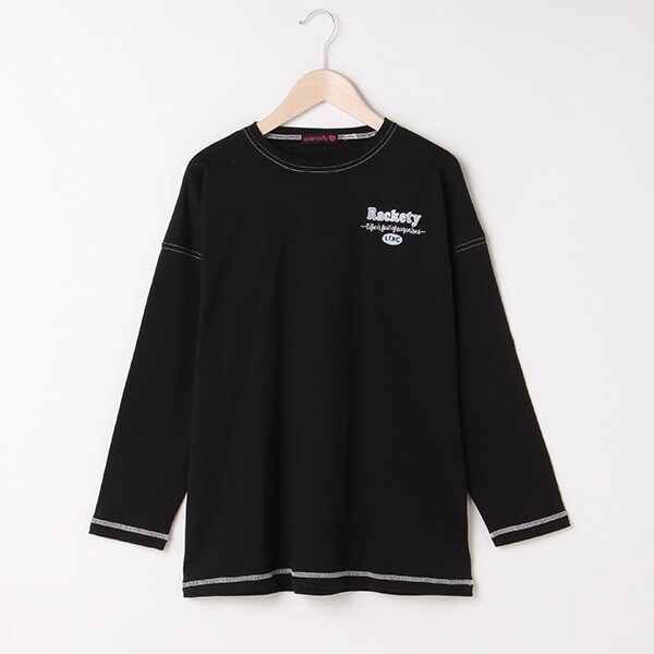 バッグプリントビッグTシャツ