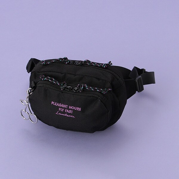 チェリーチャームつきミニウエストバッグ