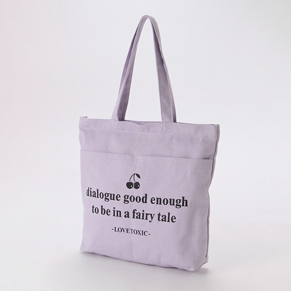 ロゴ×チェリービッグトートバッグ