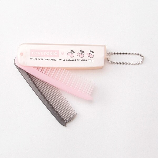 ロゴ×チェリー2WAYコーム