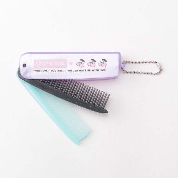 ロゴ×チェリー2WAYコーム