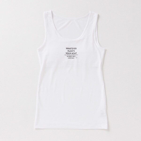 ロゴカップ付タンクトップ