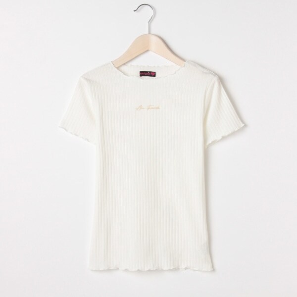 メローロックテレコ半袖Tシャツ