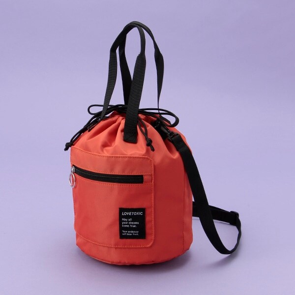 巾着ショルダーバッグ