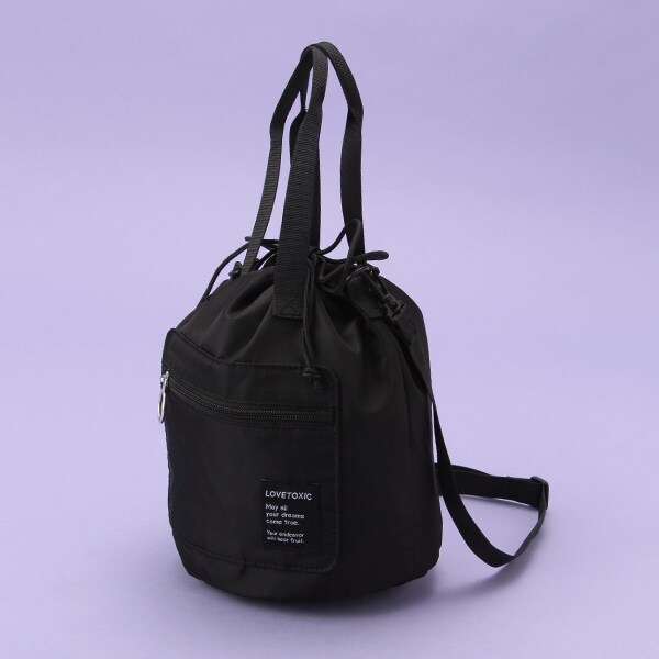 巾着ショルダーバッグ