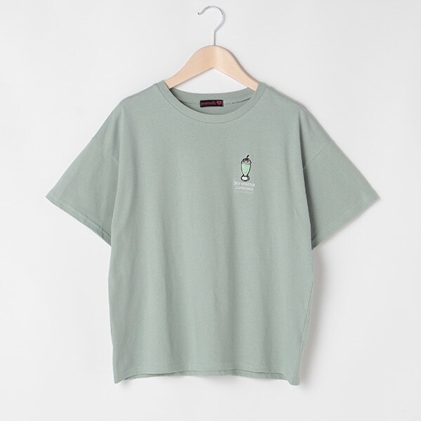 カフェ刺しゅう半袖Tシャツ