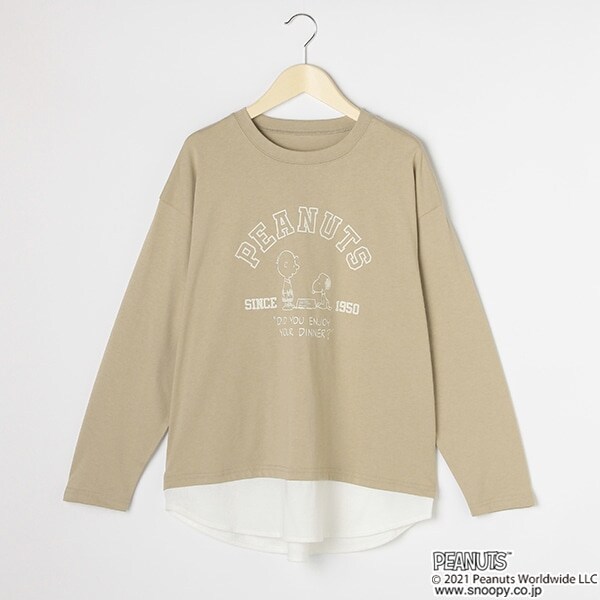 【PEANUTS】長袖Tシャツ