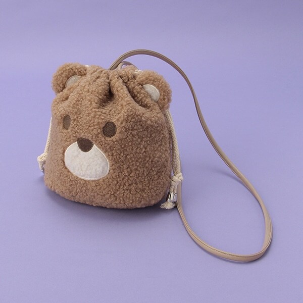 クマボア巾着ショルダー