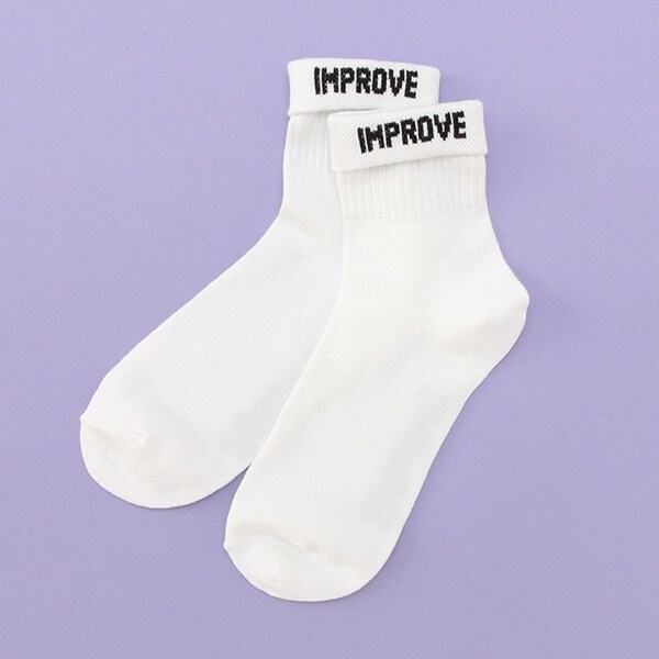 折り返しロゴソックス