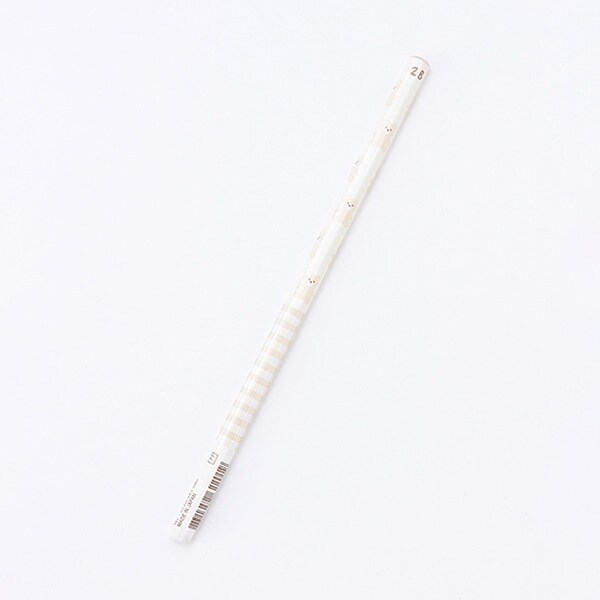 ギンガムクマ2B鉛筆【日本製】