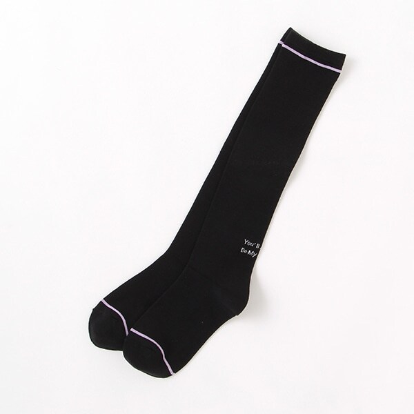 バックロゴハイソックス