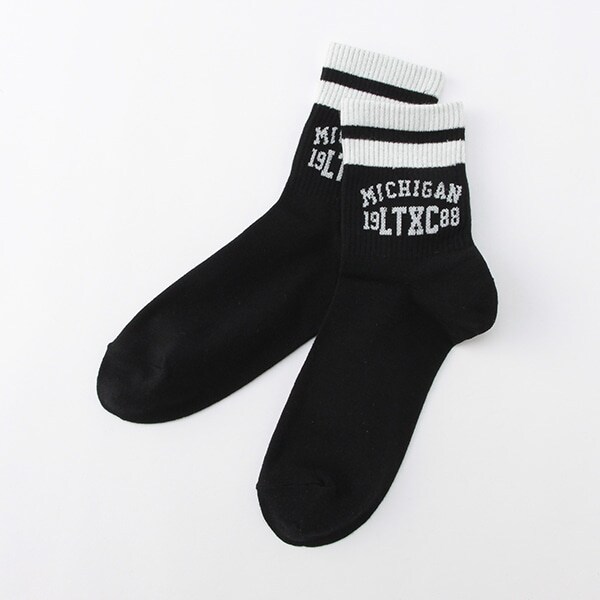 ラインカレッジクルーソックス