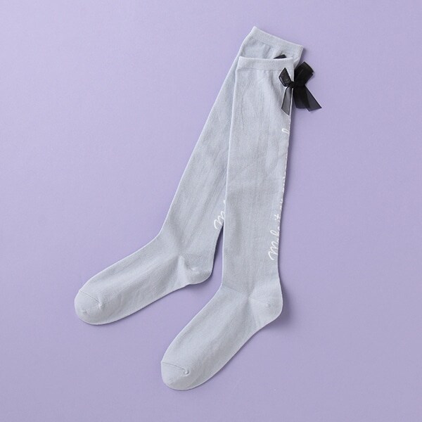 シフォンリボンハイソックス